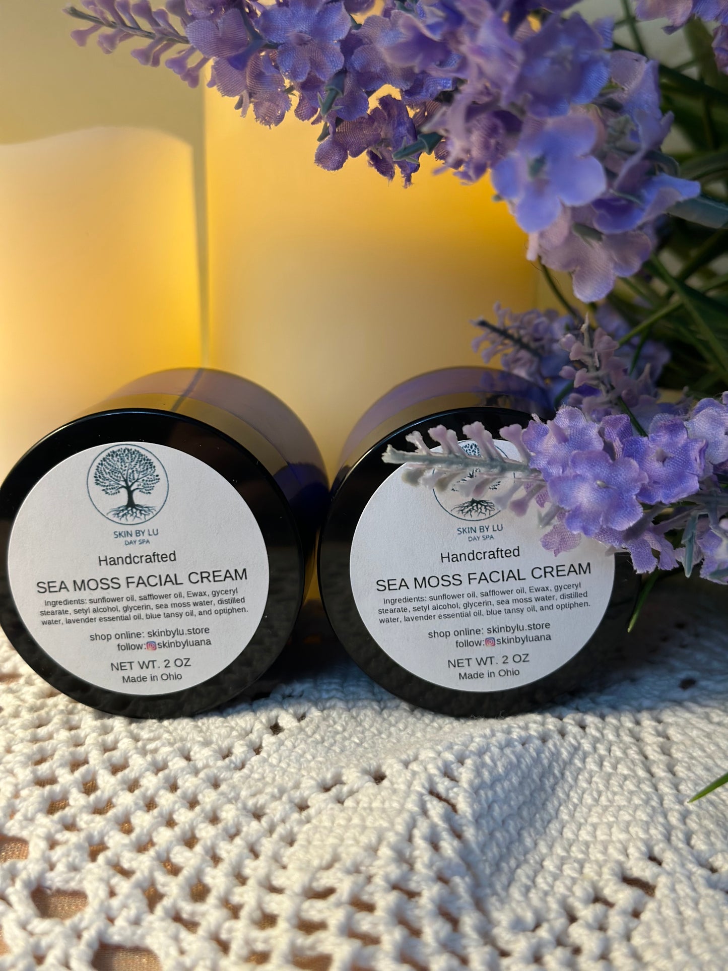 Facial Cream - Sea Moss with Blue Tansy & Lavender