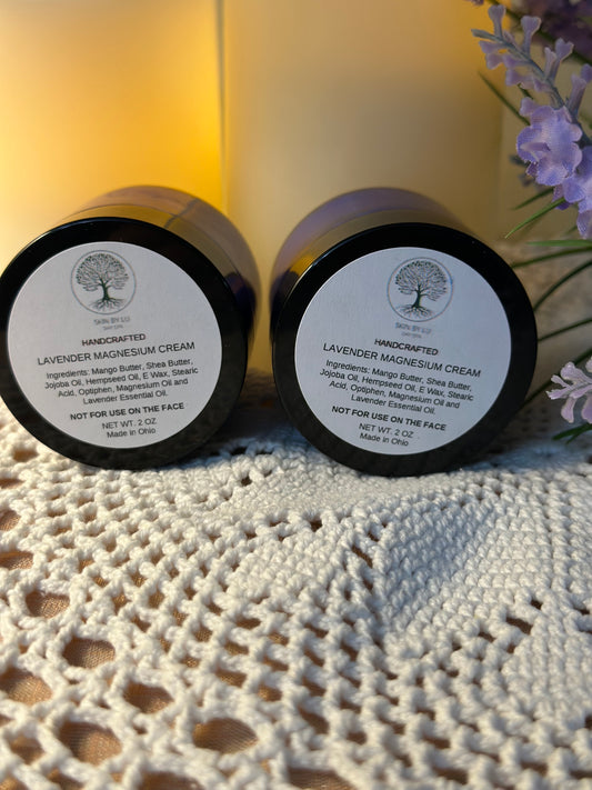 Lavender Magnesium Cream - 4oz